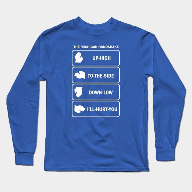 The High Five State Long Sleeve T-Shirt by futiledesigncompany